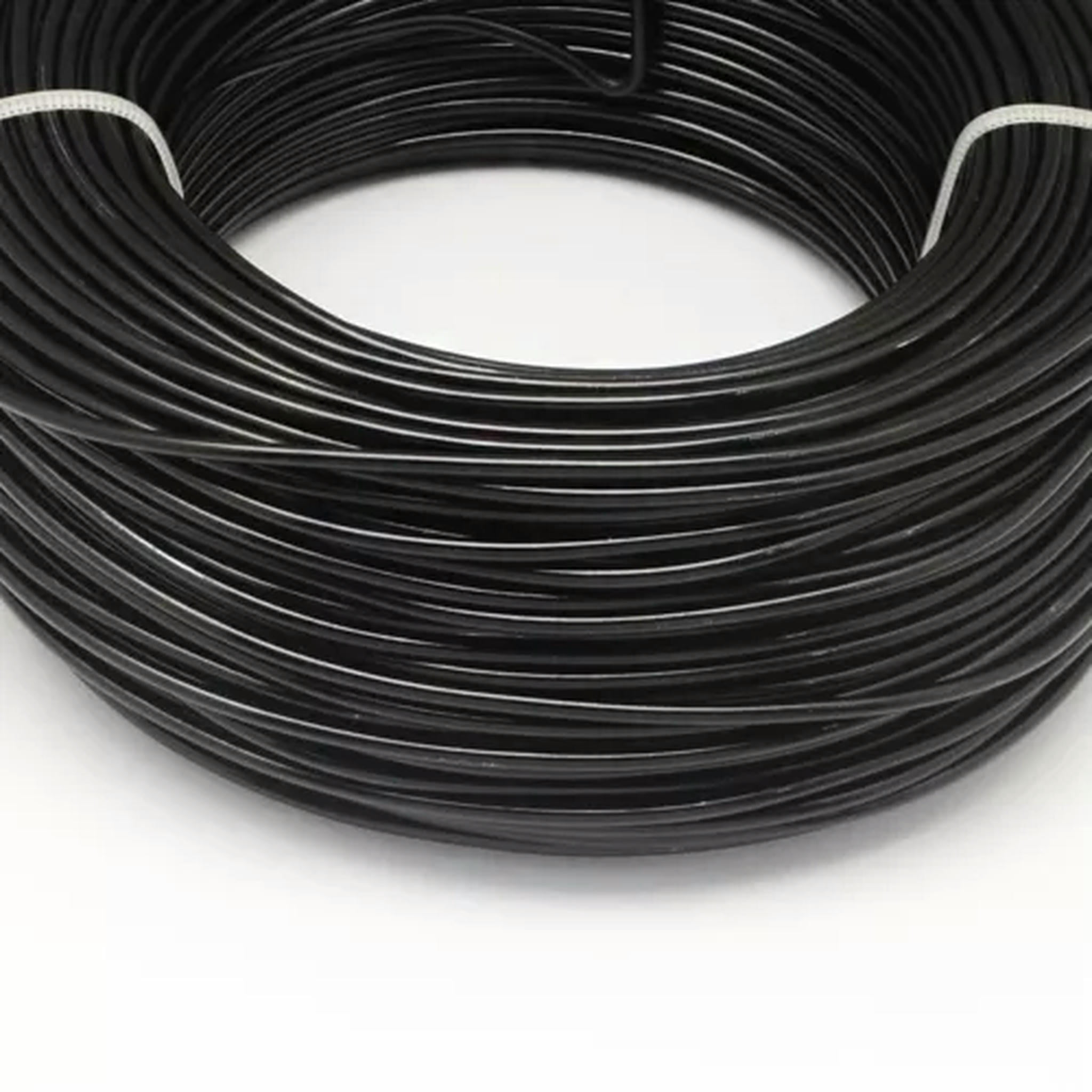 U8MO 500g Aluminum Wire Jewelry Beading Craft Wire 12/15/18/20 Gauge 0.8/1/1.5/2mm-Black-0.8mm 20 Gauge