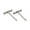 4 inch nickel color, variant on 2Pcs Heavy Duty Floating Shelf Brackets Concealed Support Furniture Hardware Wall Mount Shelving Brackets Enduring