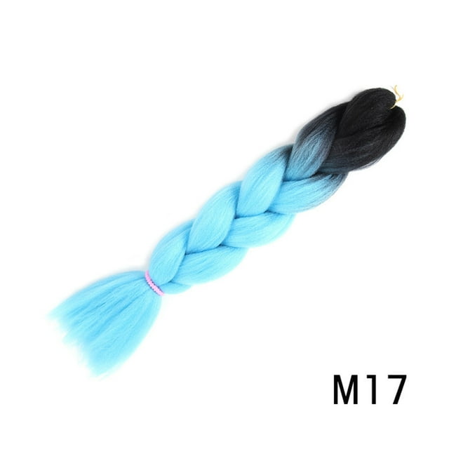 Festival Gift Naittoop 24 Inch Braiding Hair Extensions High Temperature Synthetic Fibre, Pre Stretched Braiding Hair for Women