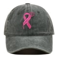 thumbnail image 4 of HJYCHN Mens Hats Unisex International Awareness Day Ribbon Embroidered For Outdoor Sports Hop Hat Letters Womens Baseball Caps Green One Size, 4 of 4