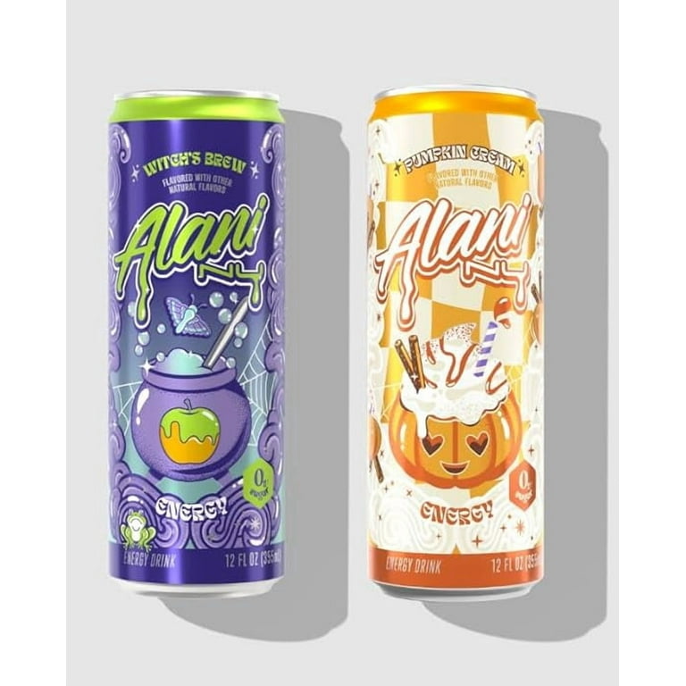 Alani Witch's Brew Pumpkin Cream Variety Pack Energy Drink - Zero