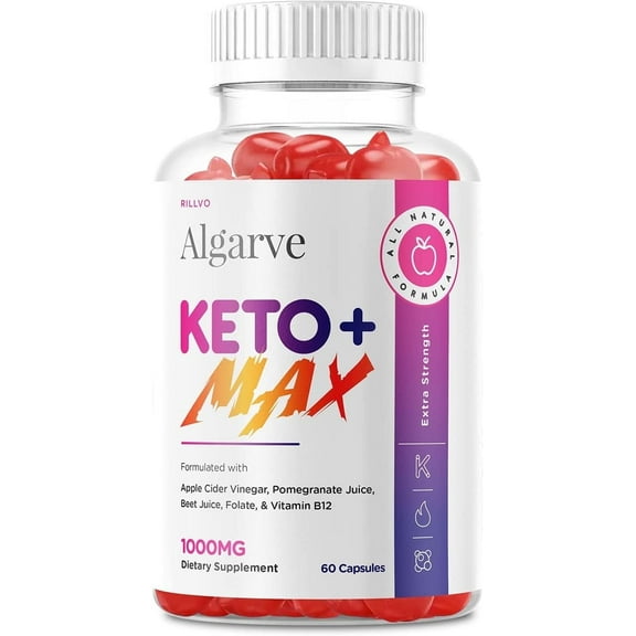 Algarve Max Keto Gummies - Advanced Formula Algarve Max Keto ACV Gummies 60 Gummies