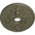 thumbnail image 3 of Ekena Millwork 30 3/4"W x 21 1/4"H x 3 7/8"ID x 1 5/8"P Alexa Ceiling Medallion (Fits Canopies up to 5 5/8"), Hand-Painted Spartan Stone, 3 of 6