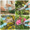 thumbnail image 4 of Premium Garden Shears, Pruning Scissors Gardening Tools, Pruners For Flower, Bushes, Rose And Fruit Tree, Use For Florist, Yard And Orchard the Plant Clippers, Sharp White Steel Anvil Snips, 4 of 9