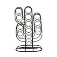 thumbnail image 3 of Wine Rack, Metal, Cactus Design, 13 Bottle Capacity, Matte Finish, No Assembly, 14.60”W x 7.90”D x 23.20”H, Tabletop Use, for Kitchen, Dining Room, Bar, Black, 3 of 9