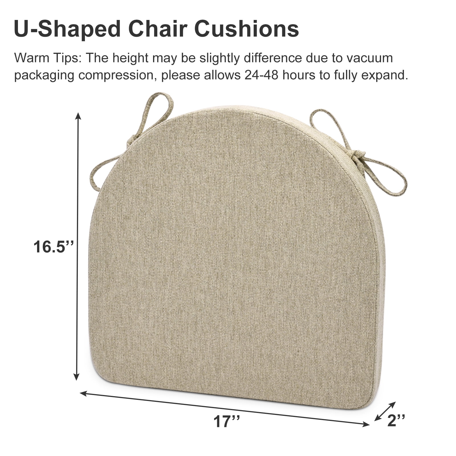 Cotton Linen Chair Cushion Pads 15 X 15,17 X 17/lattice Square Chair Pad  With Ties for Chairs Cushion/armchairs Dining/living-room Chair Pad 