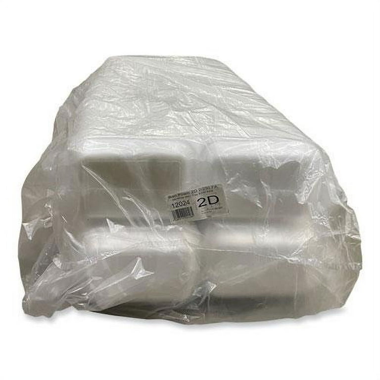 Meat Trays, #2D, 8.56 x 6.1 x 1.2, White, 500/Carton Meat Trays, #2D, 8.56 x 6.1 x 1.2, White, 500/Carton