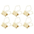 thumbnail image 3 of 100 clips bonitos para encuadernación con mango en forma de girasol, abrazaderas pequeñas multifunción de metal resistente para trabajo, estudio, oficina, color dorado, 3 of 9