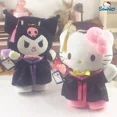 thumbnail image 2 of Nuevo muñeco de peluche grande de 35 cm Kawaii Sanrio Hobby My Melody Kuromi Cinnamoroll Hello Kitty para graduación, sofá, almohada, regalo de cumpleaños para niños, 2 of 5