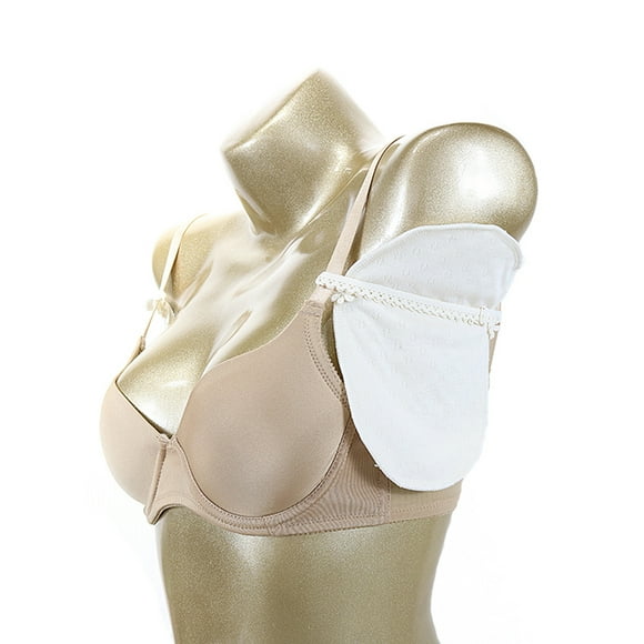 1 almohadillas para las axilas, almohadillas sudor para las axilas, protección para las axilas y el sudor Blanco shamjiam Almohadillas para el sudor de las axilas