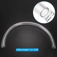 thumbnail image 2 of Uxcell Clear Vinyl Tubing, Flexible Plastic Pipe Tube Hose with 2 Clamps 1.25" ID x 1.49" OD x 3.3 Ft Length, 2 of 5
