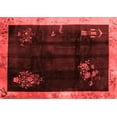 thumbnail image 1 of Ahgly Company Indoor Rectangle Oriental Red Asian Inspired Area Rugs, 5' x 8', 1 of 4