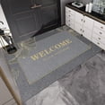 thumbnail image 2 of Felpudo antideslizante para puerta delantera, Alfombra de estilo lujoso para entrada de casa, sala de estar, exterior, baño, cocina, alfombrilla Fivean unisex, 2 of 2