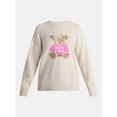 thumbnail image 5 of No Boundaries Fashion Icon Sweater, Midweight, Women's, 5 of 5