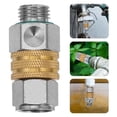 thumbnail image 6 of 1pc M14 Adapter for High Pressure Washer Hose Quick Connector Converter Fitting Brass, 6 of 7
