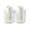 White 1, variant on Homerr Bathroom Cup Holder Compact Cup Holder Plastic Cup Holder - U-Shaped Grooves, Top-Opening, Ideal for Counters