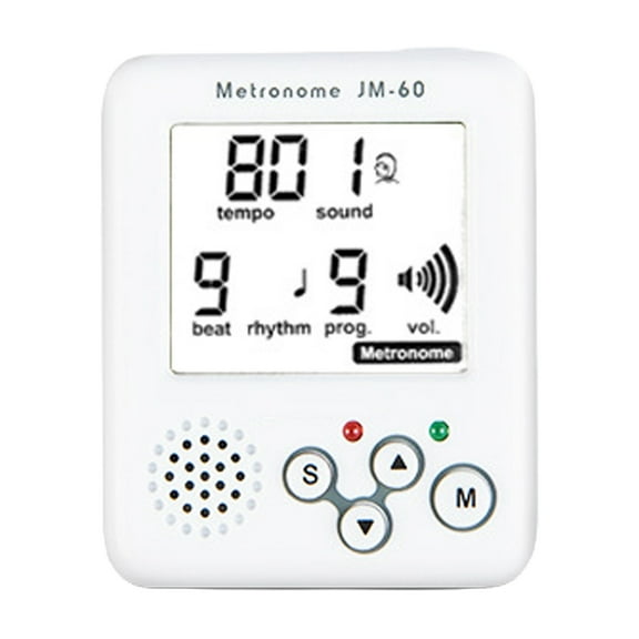 Digital Small Metronome Electronic Metronome Tone Generator Tuner Small Sports Running Metronome for Beginners