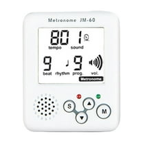 Digital Small Metronome Electronic Metronome Tone Generator Tuner Small Sports Running Metronome for Beginners