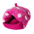 thumbnail image 3 of kusrkot Guinea-Pigs Hamster Bed Sleep Tube Short-plus Small Animal Hanging Cage Cave Pink, 3 of 9