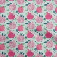 thumbnail image 1 of oneOone Velvet Sky Blue Fabric Pomegranate Sewing Material Print Fabric By The Yard 58 Inch Wide-80, 1 of 7
