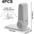 thumbnail image 2 of 4 Pcs Door Lever Lock For Childproof & Petproof Child Security Door And Handle Security Lock, 2 of 5