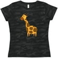 thumbnail image 3 of Inktastic Giraffe Jungle Zoo Animal Women's T-Shirt, 3 of 5