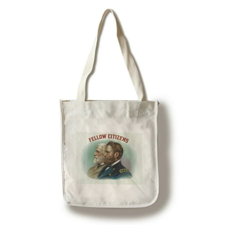 - Fellow Citizens Brand Cigar Box Label (100% Cotton Tote Bag - Reusable)