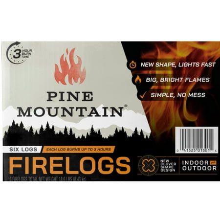 Pine Mountain® 3-Hour Firelogs, 6 Count