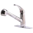 thumbnail image 2 of Ultra Faucets UF12000 Chrome Finish Single Handle Kitchen Faucet & Pullout Spray, 2 of 2