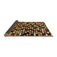 thumbnail image 2 of Ahgly Company Indoor Rectangle Abstract Brown Modern Area Rugs, 3' x 5', 2 of 4