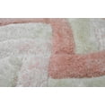 thumbnail image 4 of 4D Shaggy Rug Hand Carved Plush Thick Modern Contemporary Abstract For Living Room Bedroom 6483 (2'6"x7'9" Runner,Pink), 4 of 7
