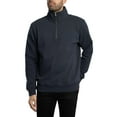 thumbnail image 2 of Superdry Essential Logo Half Zip Sweatshirt, Blue, 2 of 6