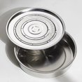 thumbnail image 1 of Bandeja de té, bandeja redonda para servir, Base de tetera de drenaje extraíble, bandeja de mesa, caja de bandeja de té para sala de estar, taza de té 18 cm, 1 of 8