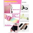 thumbnail image 3 of Stanley Cup Holder with Strap, Crossbody Strap for Stanley 40oz & 30oz /Hydroflask/Simple Modern, Glitter Sequin Coin Purse, Pink Stanley Cup Accessories, Fits Most 32-40oz Bottles, 3 of 6