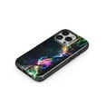 thumbnail image 3 of DesignSkinz Scratch-Resistant Hard Slim Case Compatible with iPhone 15 Plus (Compatible with MagSafe) - Neon Motion Lights, 3 of 9