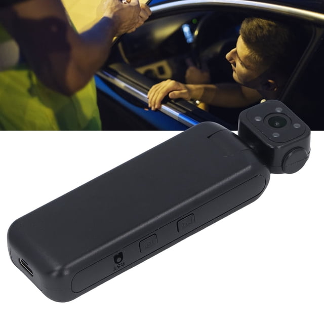 Cámara de Video Portátil, Soporte de la Tarjeta de Memoria de 256 GB de Videocámara Portátil Con Abrazadera PARA VIAJAR