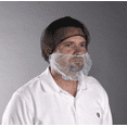 thumbnail image 2 of Surecare Disposable White Beard Cover PPE Face Cover 1,000CT ONE SIZE, 2 of 3