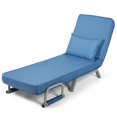 thumbnail image 5 of Topbuy Sofa Bed Folding Armchair Sleeper, Blue, 5 of 6