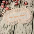 thumbnail image 4 of Sleeping Mask Lovely Lace Letter Decor Sleeping Eye Cover Blindfold Eyeshade, 4 of 8