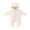A, variant on MXIEZI Baby Boys Girls One-Piece Down Jumpsuit Bodysuits Infant Winter Coat Warm Hoodie Puffer Romper Snowsuit Jacket with Bear Ears 0-24M