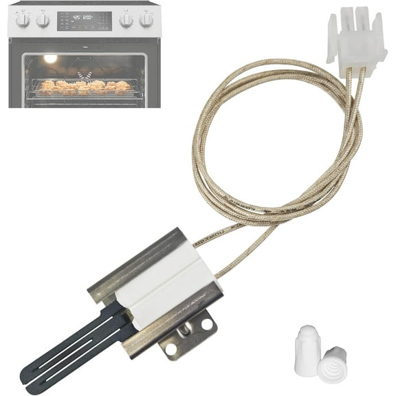 WB13X25262 WB13K10043 Gas Oven Range Igniter Compatible with GE Oven Igniter Replacement Parts WB13K10041 AP5985820 PS11725183 Gas Range Oven Igniter Glowbar