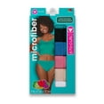 thumbnail image 2 of Fruit of the Loom Women's Microfiber Hi-Cut Brief Underwear, 6-Pack, 2 of 6