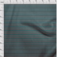 thumbnail image 3 of oneOone Viscose Chiffon Fabric Dot|Leaves & Floral Block Print Fabric BTY 42 Inch Wide, 3 of 4