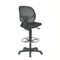 thumbnail image 3 of Office Star Products Deluxe Mesh Back Drafting Chair with 18-in Diameter Foot Ring, 3 of 3