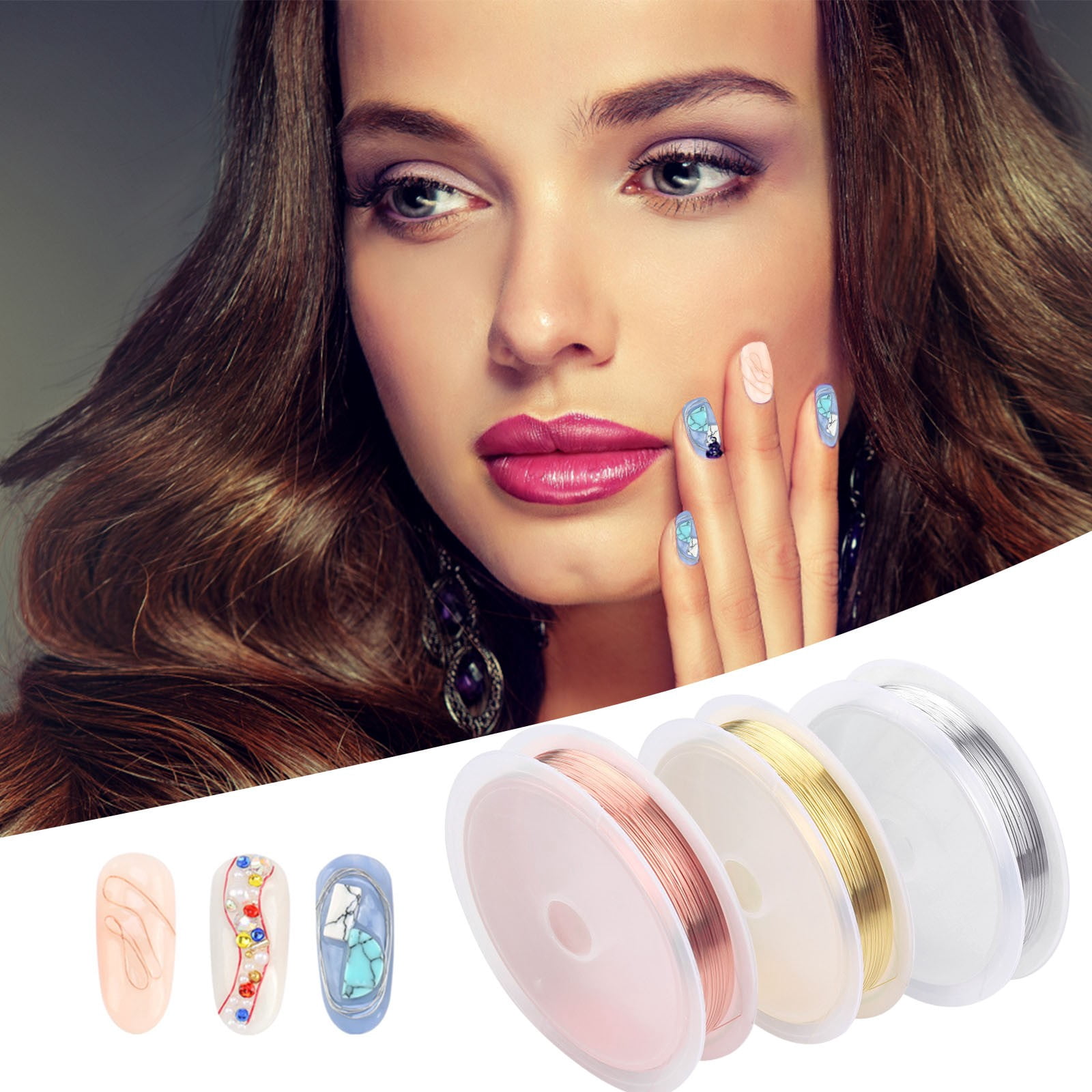 Rhinestones Shapes Fall Nail Glitter Nail Sticker Stamper for Nails Design Nails Short Length French Stickers Nail Stuff for Nail Techs Heart for Nails Hair Glitter Gel Acrylic