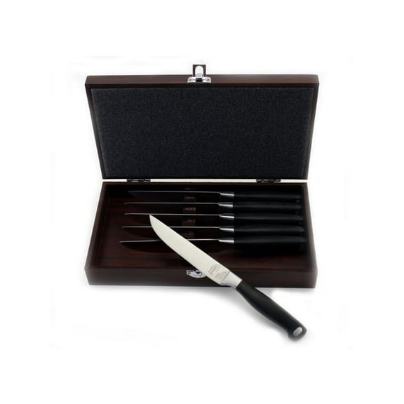 BergHOFF Bistro 6pc Steak Set / Wooden Case