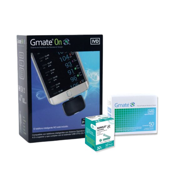 Kit Glucometro ON + Tiras +Lanceta