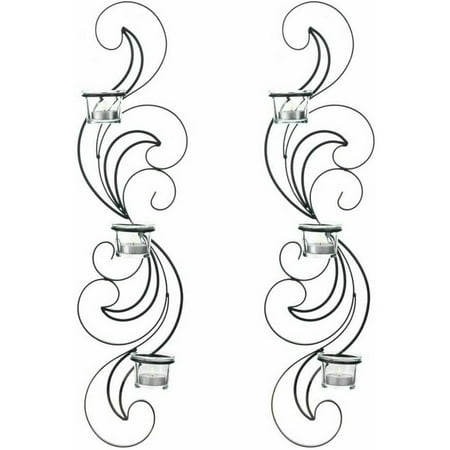 

Wisp Candle Wall Sconce (Set of 2) 24.5 Tall