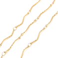 thumbnail image 3 of Ion Plating(IP) 304 Stainless Steel Link Chains Golden 56x45.5mm, 3 of 3
