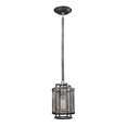 thumbnail image 1 of ElkGroup International 31236/1 Slatington 1 Light Pendant In Silvered Graphite/Brushed Nickel, 1 of 1